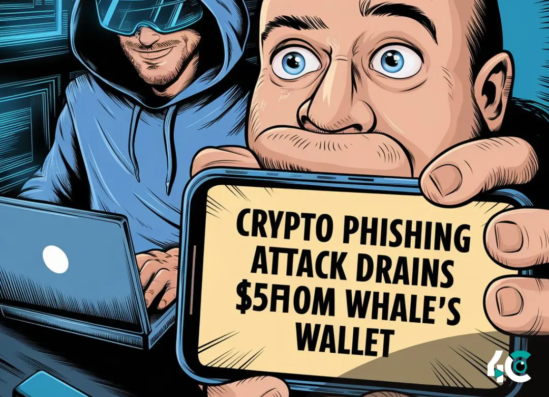 Crypto phishing attack drains 55m from whales wallet