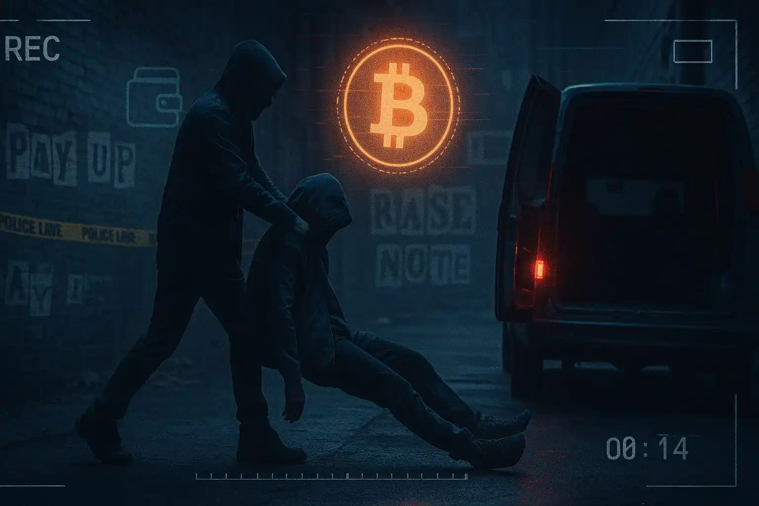 Crypto bitcoin investor safety alarm   kidnappings