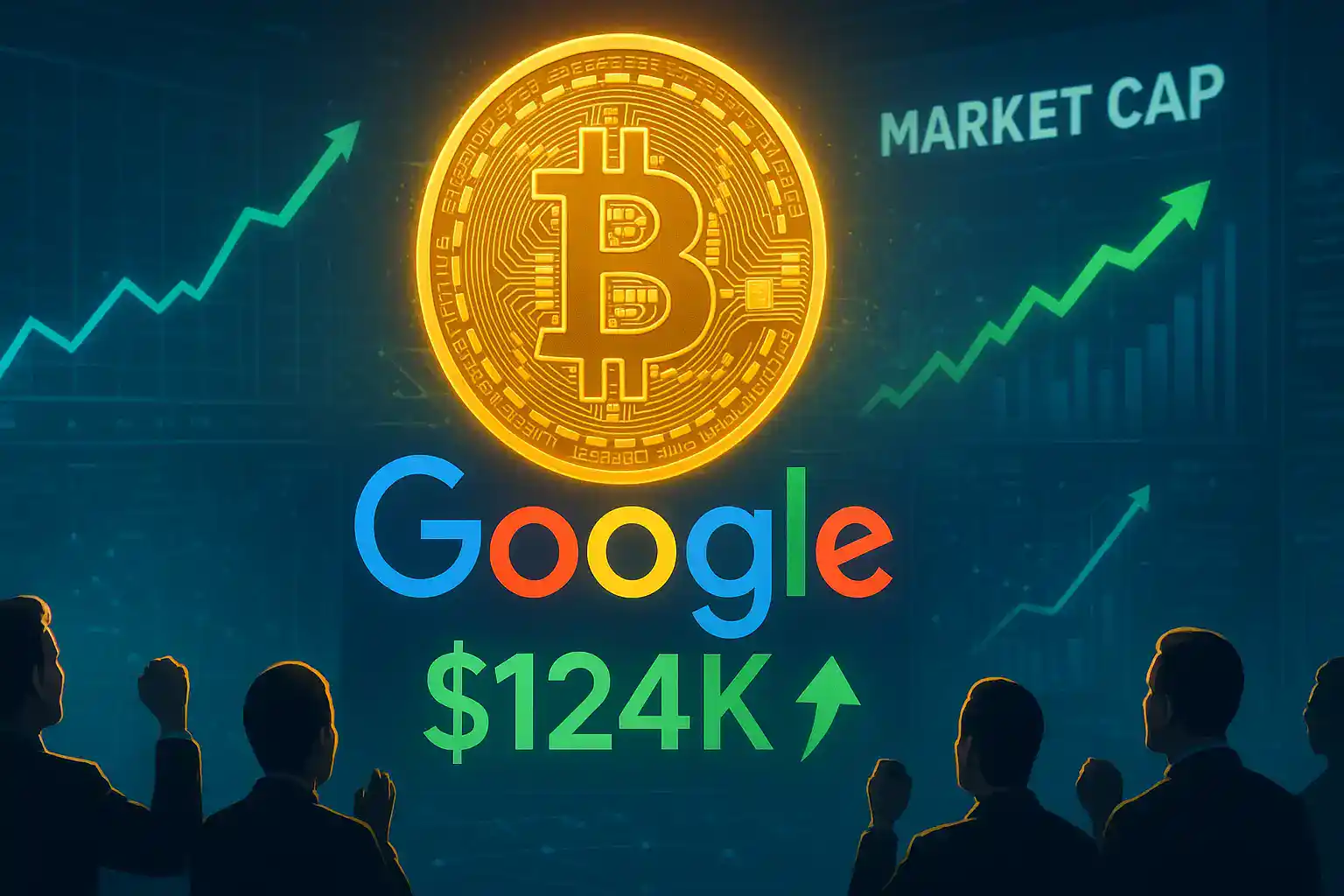 Bitcoin takes over google market cap $124k