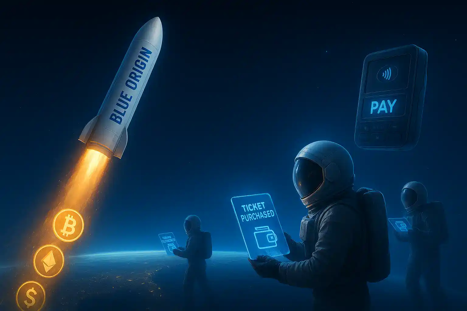 Jeff bezos blue origin accepts crypto