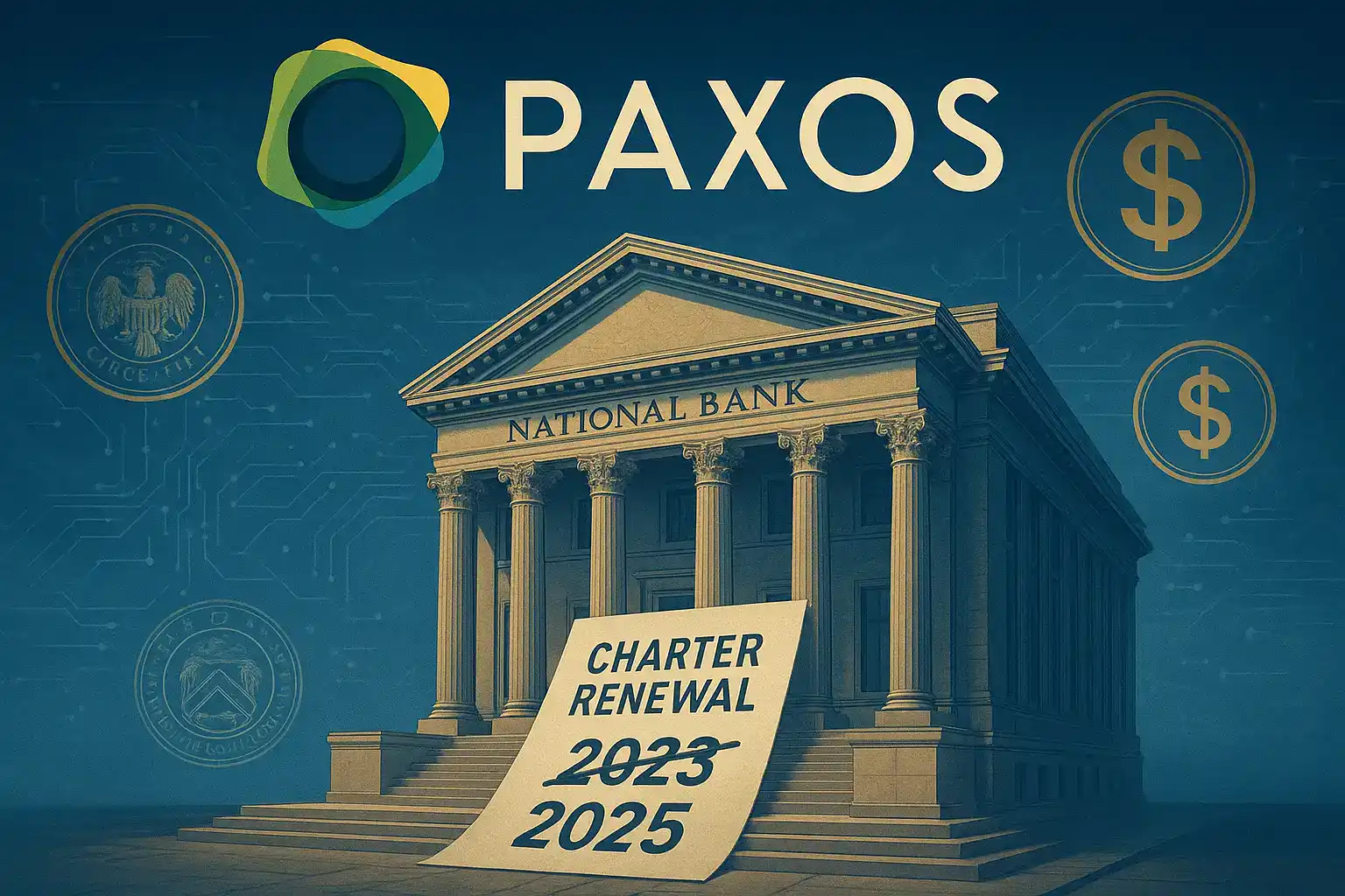 Paxos us bank license