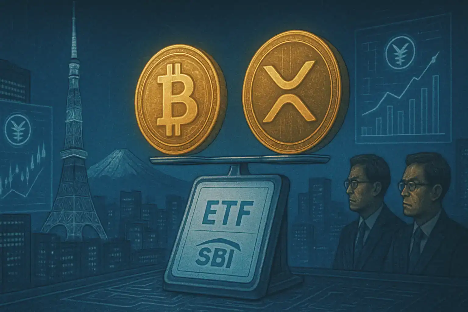 Japan first xrp bitcoin etf by sbi