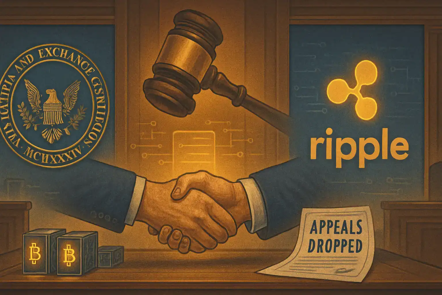 Ripple xrp sec drop lawsuit