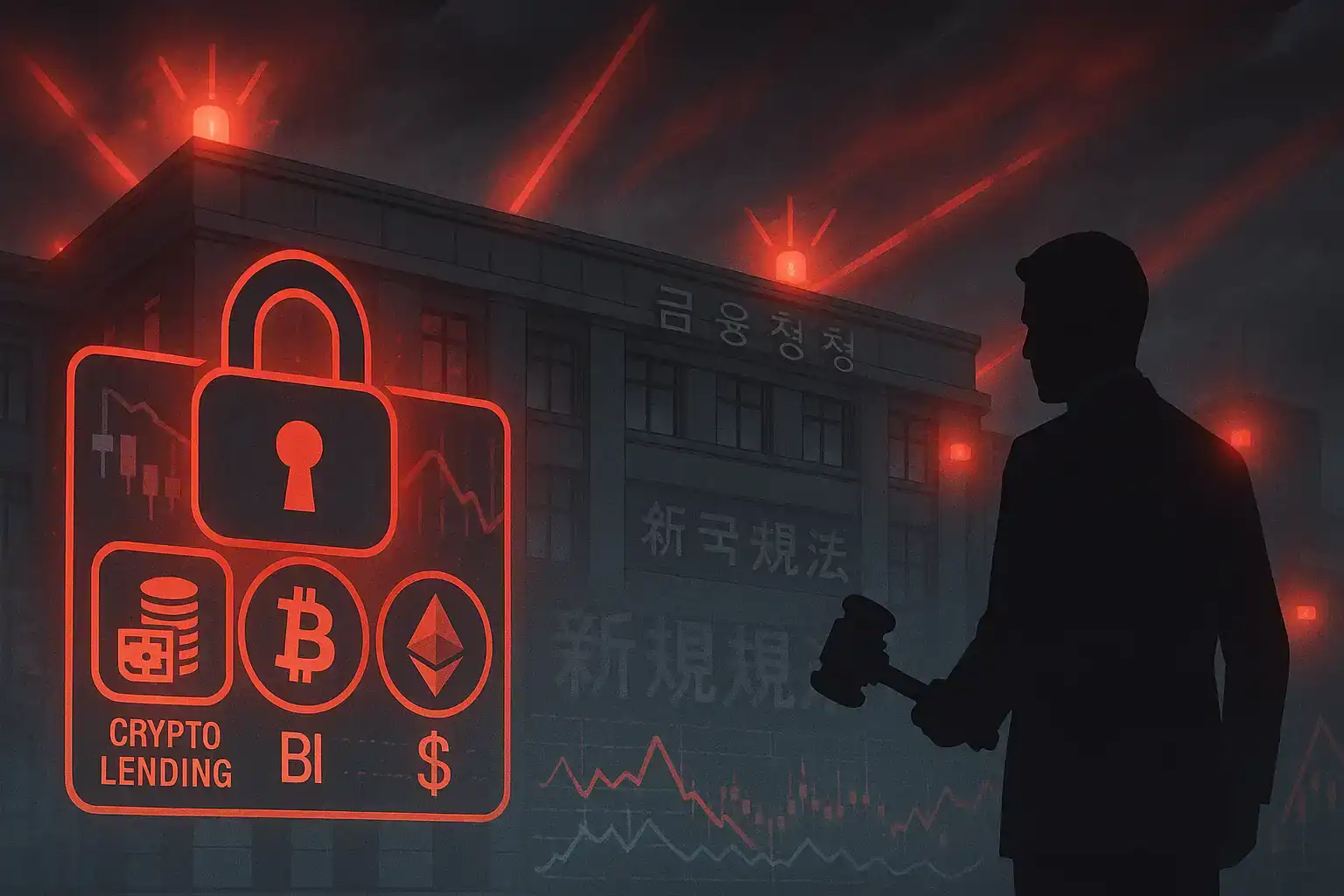 South korea cracks down on crypto lending
