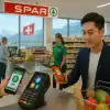 Spar Stablecoin Crypto Payments Switzerland Nationwide