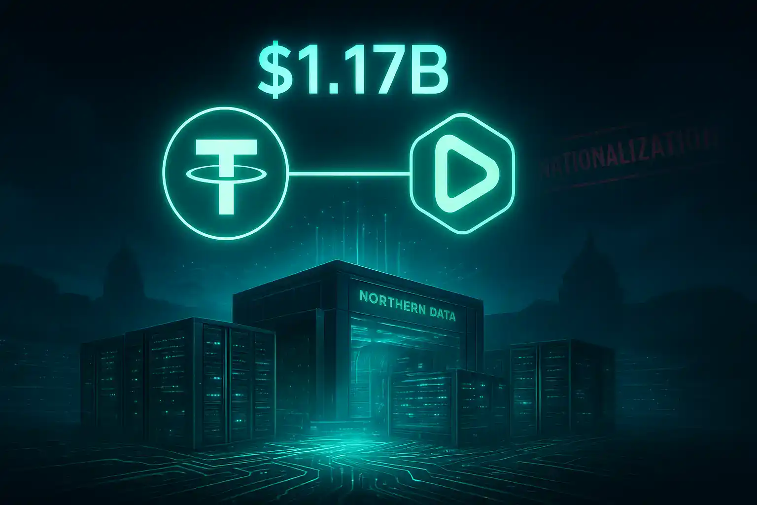 Tether rumble northern data ai acquisition