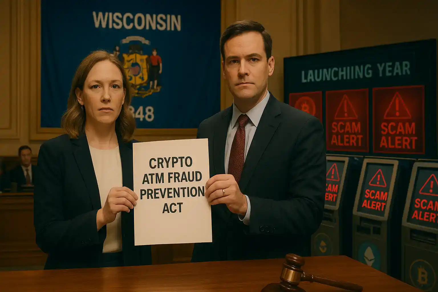 Wisconsin crypto atm senator