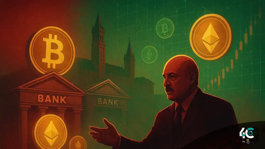 Belarus president banks crypto