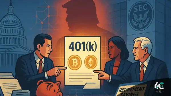 Lawmakers sec tump retirement plan crypto 401k