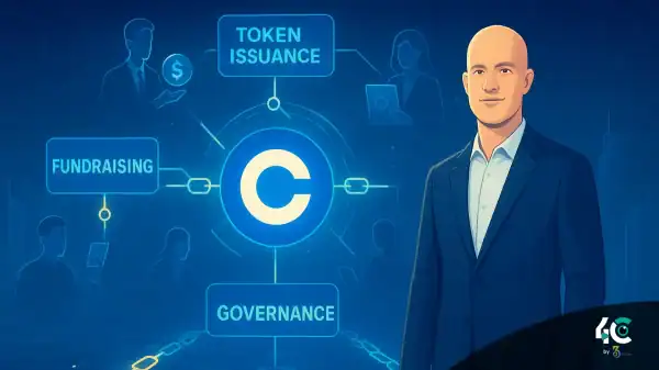 Coinbasewantstobringtheentirestartuplifecycleonchainceo  4c by 360trader Coinbase startup onchain