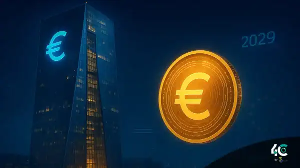 European central bank pushes for cbdc launch in 2029  4c by 360trader European central bank cbdc launch 2029 digital euro
