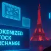 France tokenized stock exchange