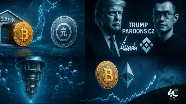 Japan crypto movement trump pardons cz google quantum leap and more