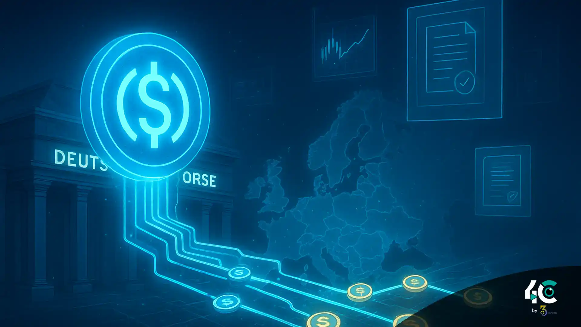 Usdc partners deutsche borse europe stablecoin