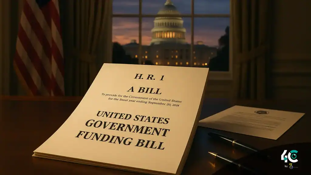 Funding bill set to reopen us government