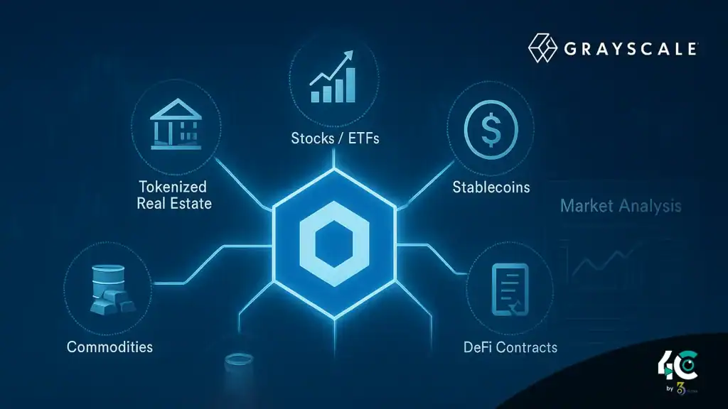 Grayscale chainlink critical connective issue