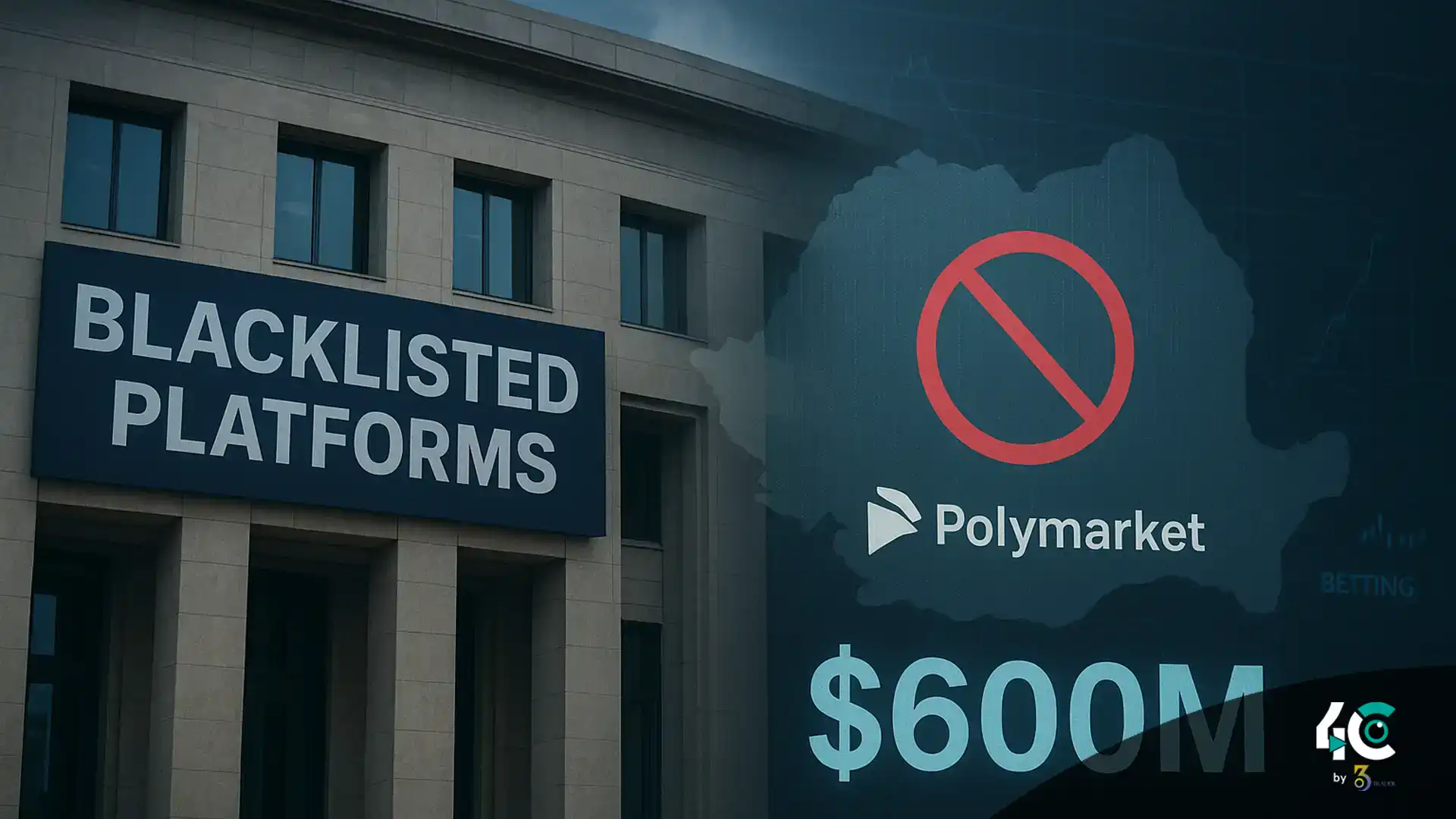 Romania blacklist polymarket crypto betting