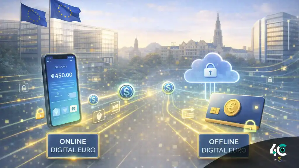 Eu endorses offline online digital euro stablecoin