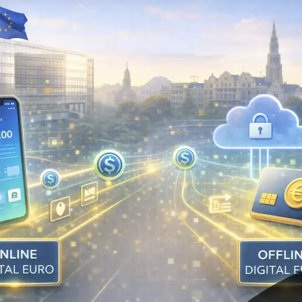 Eucouncilendorsesofflineandonlineversionsofdigitaleuro 4c by 360trader Eu endorses offline online digital euro stablecoin