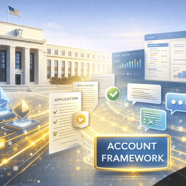 Federal reserve account type feedback crypto firms