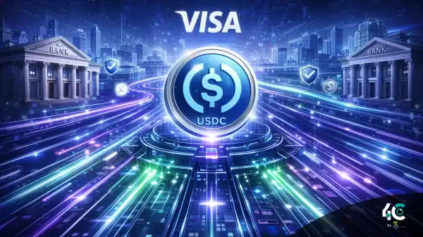 VISA USDC Solana Bank Blockchain