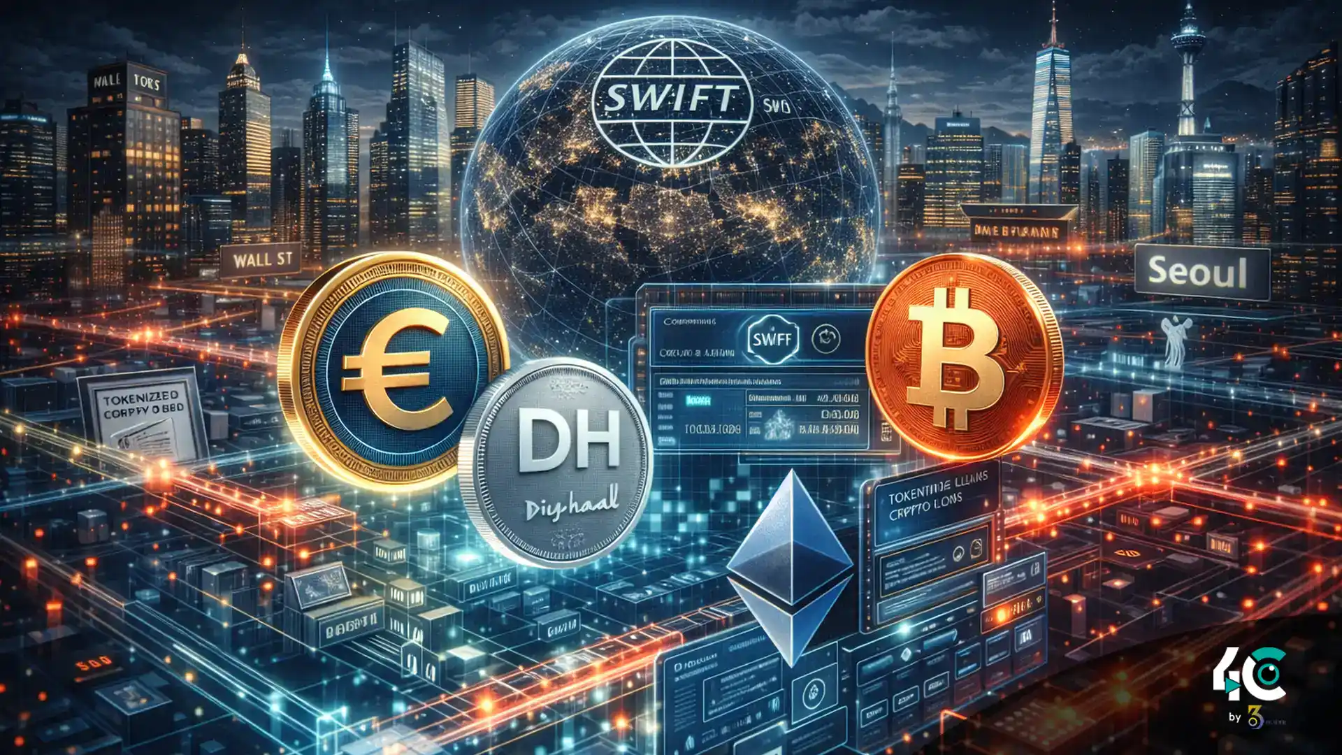 4c by 360 crypto chronicle south korea swift mica stablecoin coinbase