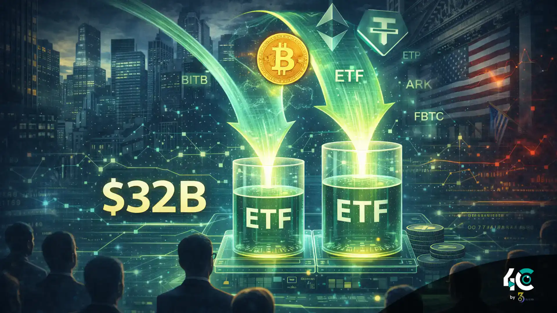$32b in crypto etf us