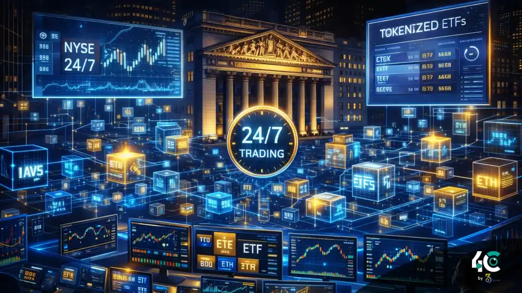 NYSE develops 24/7 blockchain trading platform for tokenized stocks