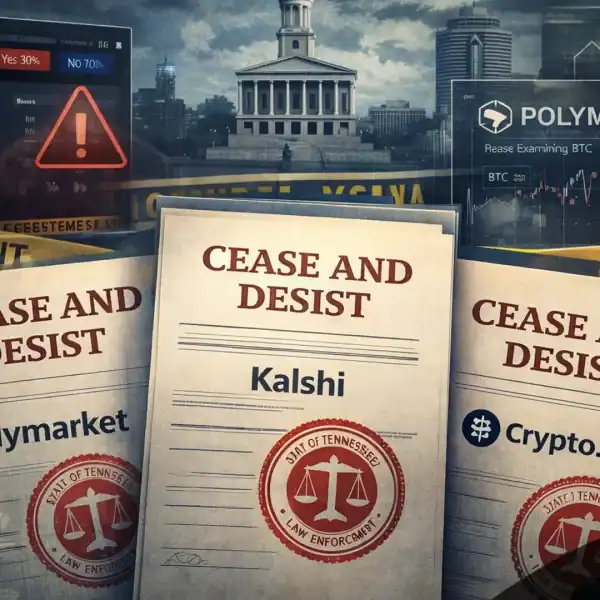 Tennessee sends cease and desist letters to kalshi polymarket