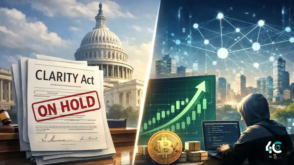 the clarity act stalling positive for crypto
