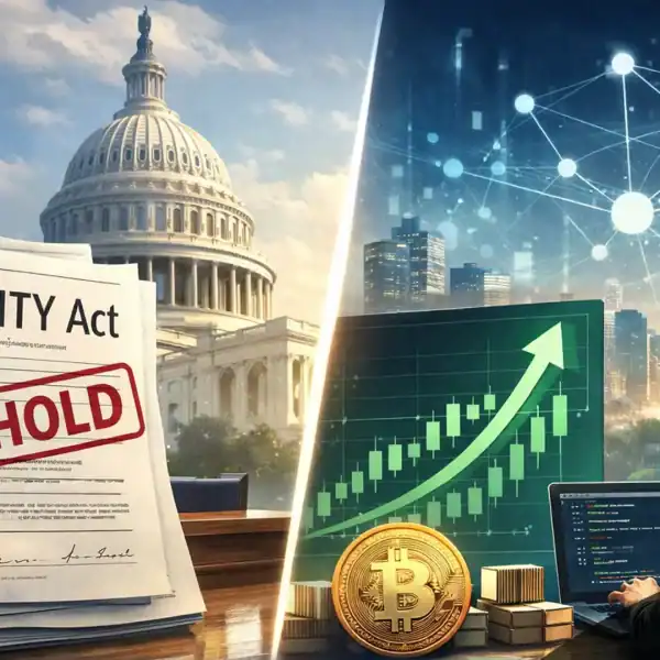 the clarity act stalling positive for crypto