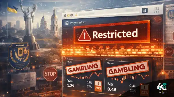 Ukraine blocks polymarket