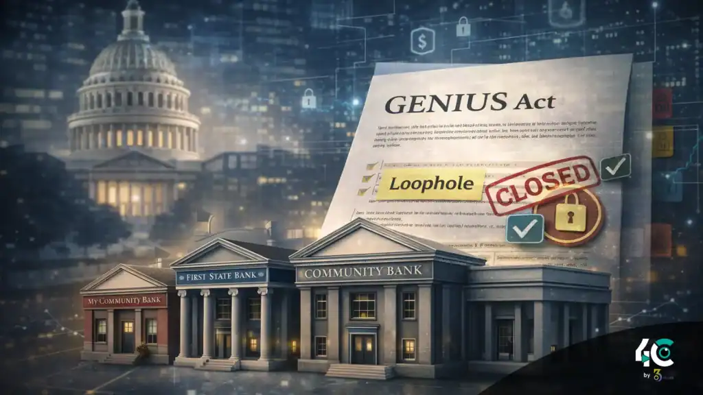 US Community Banks Genius Act loophole