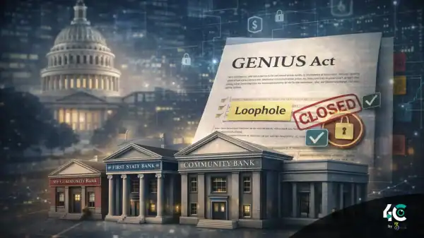 Us community banks genius act loophole